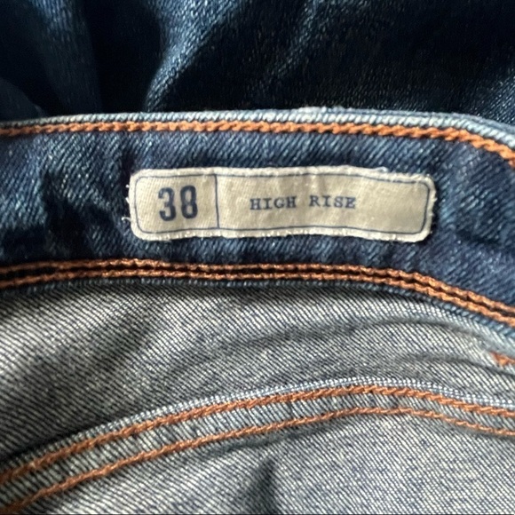 Zara Z1975 Whiskered Skinny High Rise Jeans - Picture 8 of 10